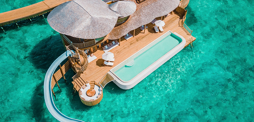 luxury watervilla maldive